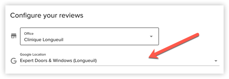 Map Google Business Profile locations in InputKit